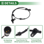 ABS Wheel Speed Sensor No. 90921277 for Buick Excelle (2013) Front Right