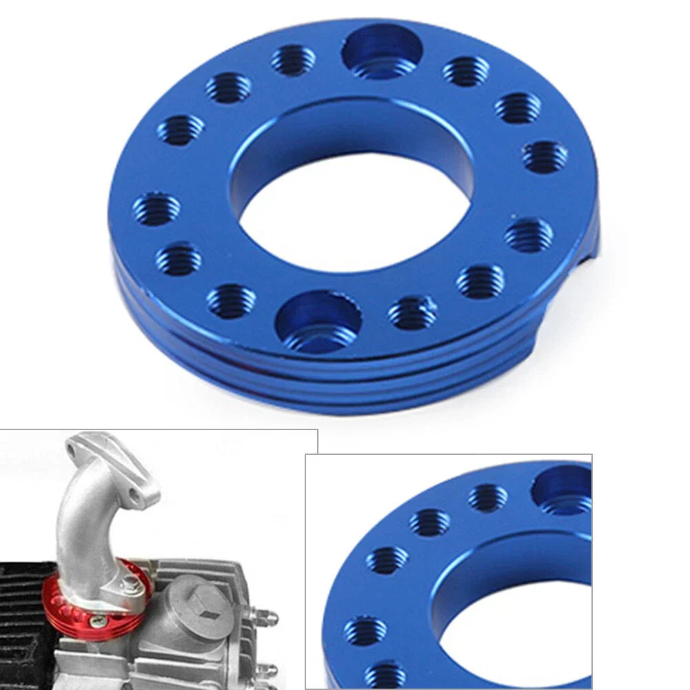 CNC Adjuster Carburetor Inlet Manifold Spinner Plate 28MM for Pit Dirt Bike Quad