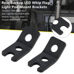 Rear Backup LED Light Pod Mount Brackets for Polaris RZR XP 1000 900 (2014–2020)