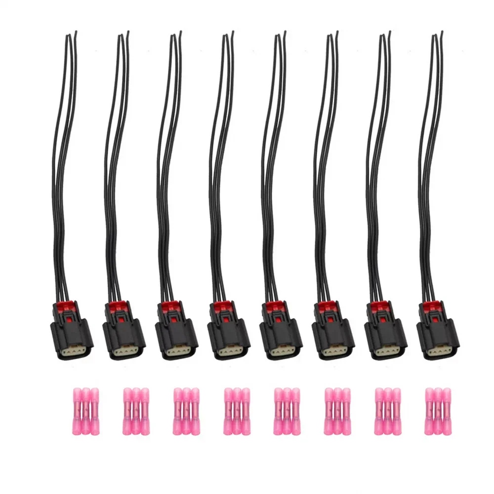 8x Ignition Coil Connector Harness for Ford Flex F150 Edge Lincoln (2009-2019)