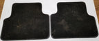 Set of 2 Rear Floor Mats for Ford Thunderbird Cougar (1989–1993) OEM Black