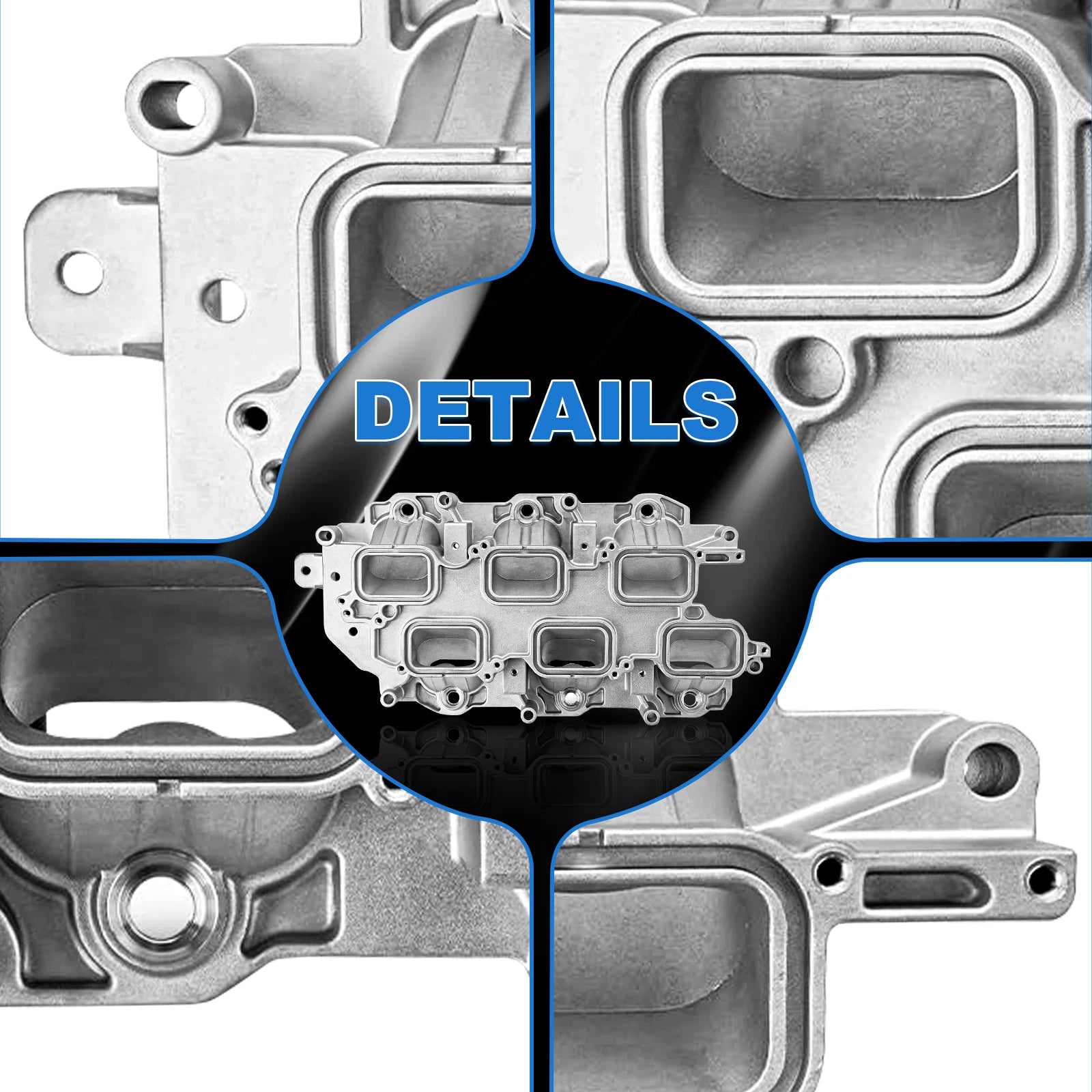 Aluminum Lower Intake Manifold for Chrysler Dodge Jeep RAM (2011–2018)