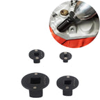 Set of 4 Low Profile Magnetic Socket Holders for Workshop