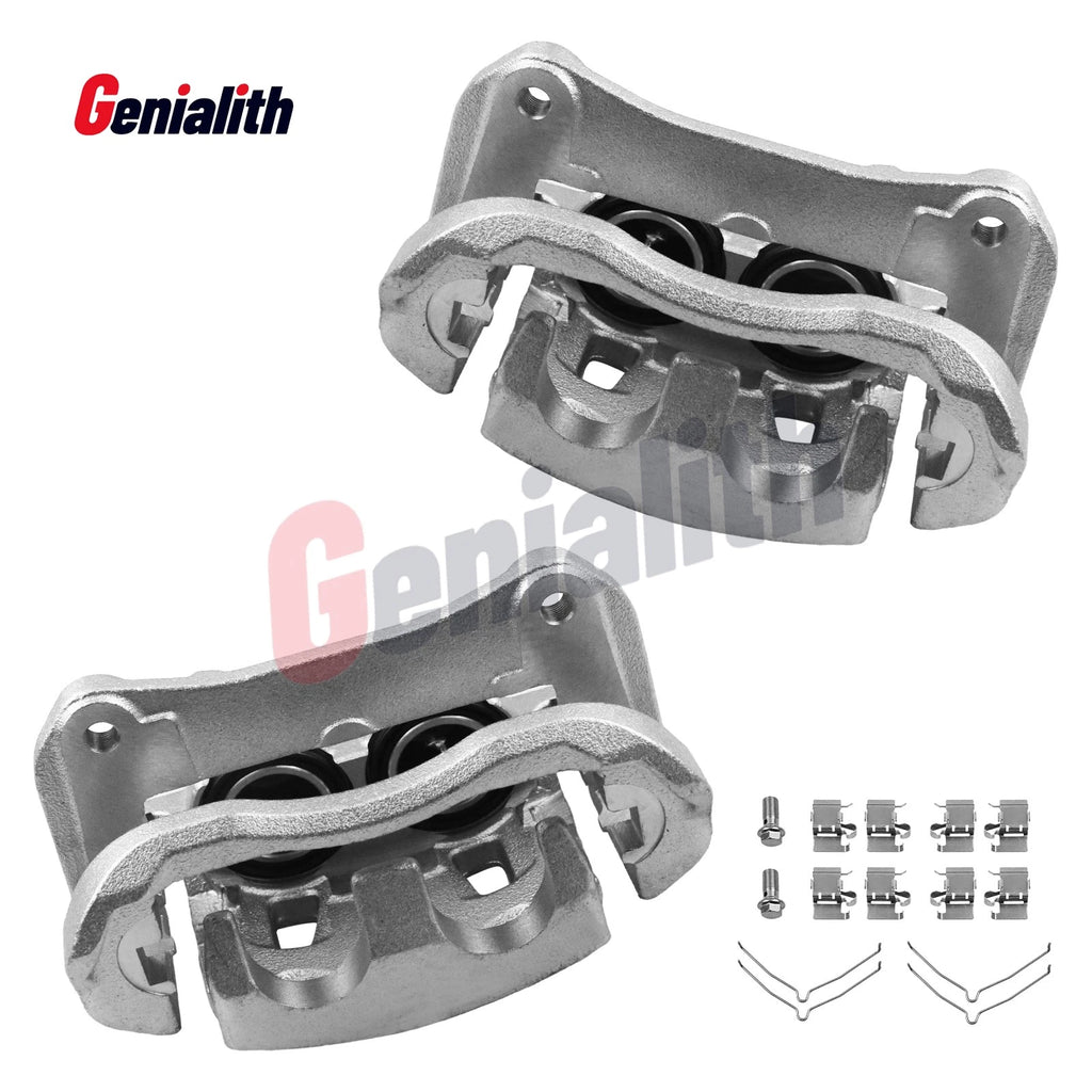 Front Brake Calipers w/ Bracket for Toyota Highlander Sienna (2010–2020)