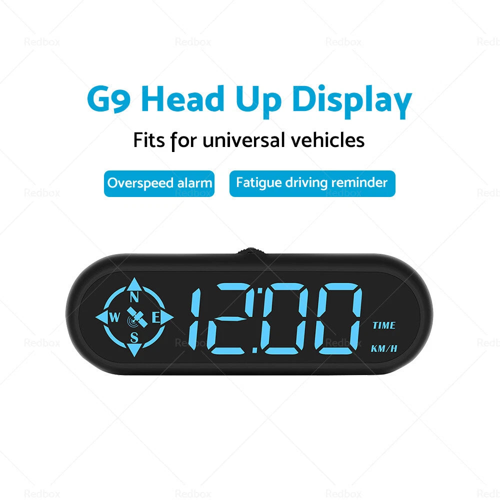 Universal Head Up Display Speedometer for (GPS, MPH)