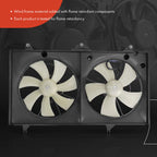 Dual Cooling Fan Assembly with Shroud for Toyota Camry (2002â2006)
