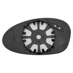 Right Side Mirror Glass w/ Back Heated for BMW 1 Series (2004 - 2009)