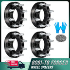 4x 1.5" Hub Centric Wheel Spacers for GMC Sierra & Chevy Silverado (2015–2020)