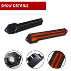 Set of 4 Front & Rear Bumper Side Marker Lights for Chevrolet Monte Carlo (1970–1972)