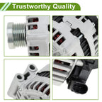 High Output Alternator 180A 12V for BMW 328i (2009) No.12317555926