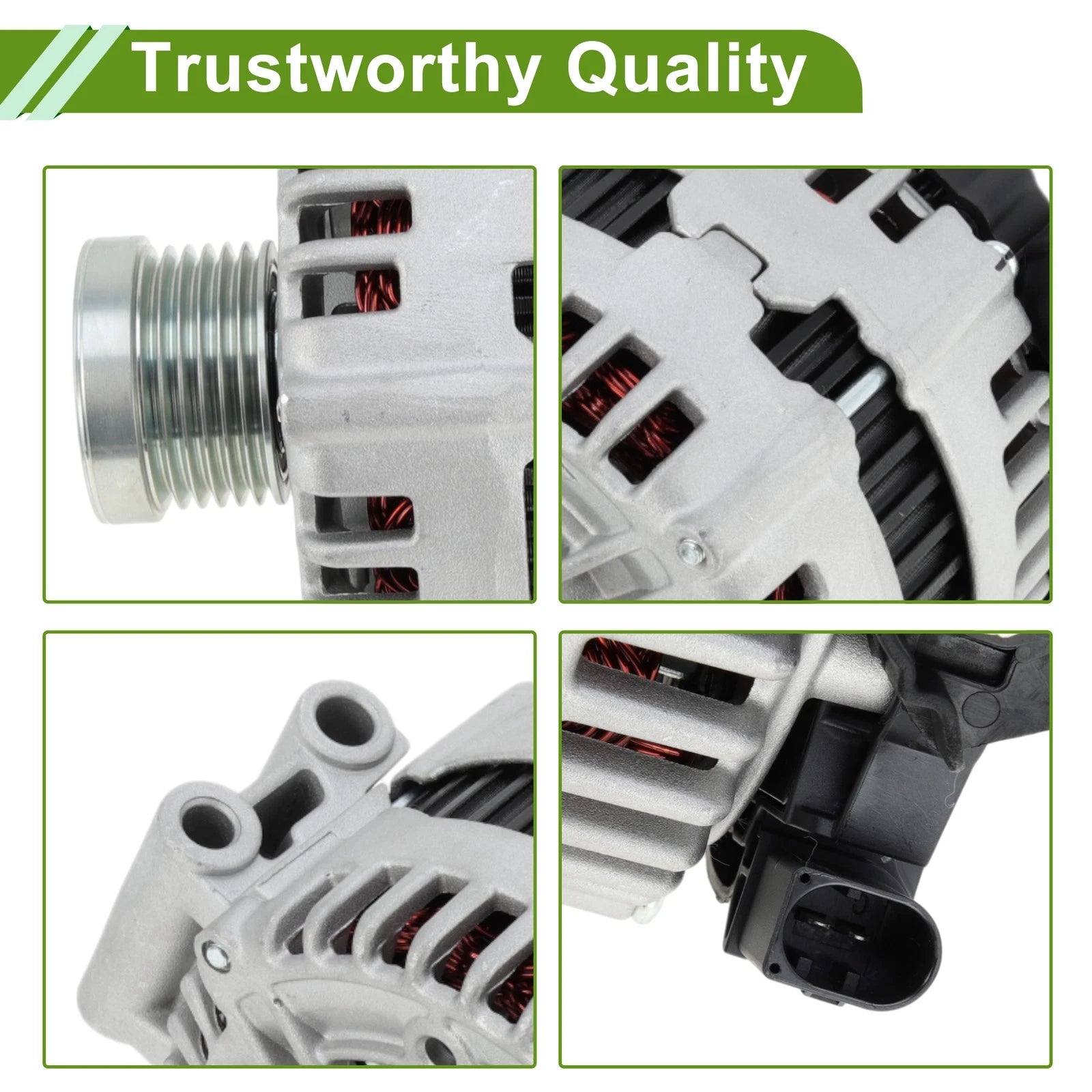High Output Alternator 180A 12V for BMW 328i (2009) No.12317555926
