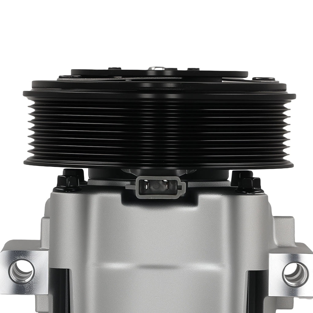 AC Compressor w/Clutch for Ford F-150/F-250/F-350 (1997–2007) 4C3Z19V703AA FS10