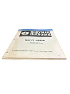 Service Manual for Chrysler Outboards OB3640 (3.5/4 HP)
