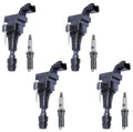 Set of 4 Ignition Coils & 4 Spark Plugs for GMC Terrain (2010–2017)