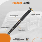Front Rear Shock Absorbers for Chevrolet Colorado GMC Canyon (2004–2012) 344465/6