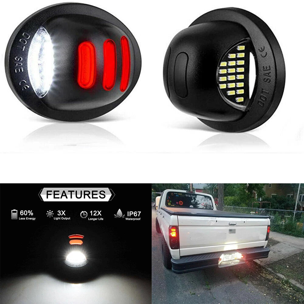 LED License Plate Light for Ford F150 F250 F350 (1999–2016)