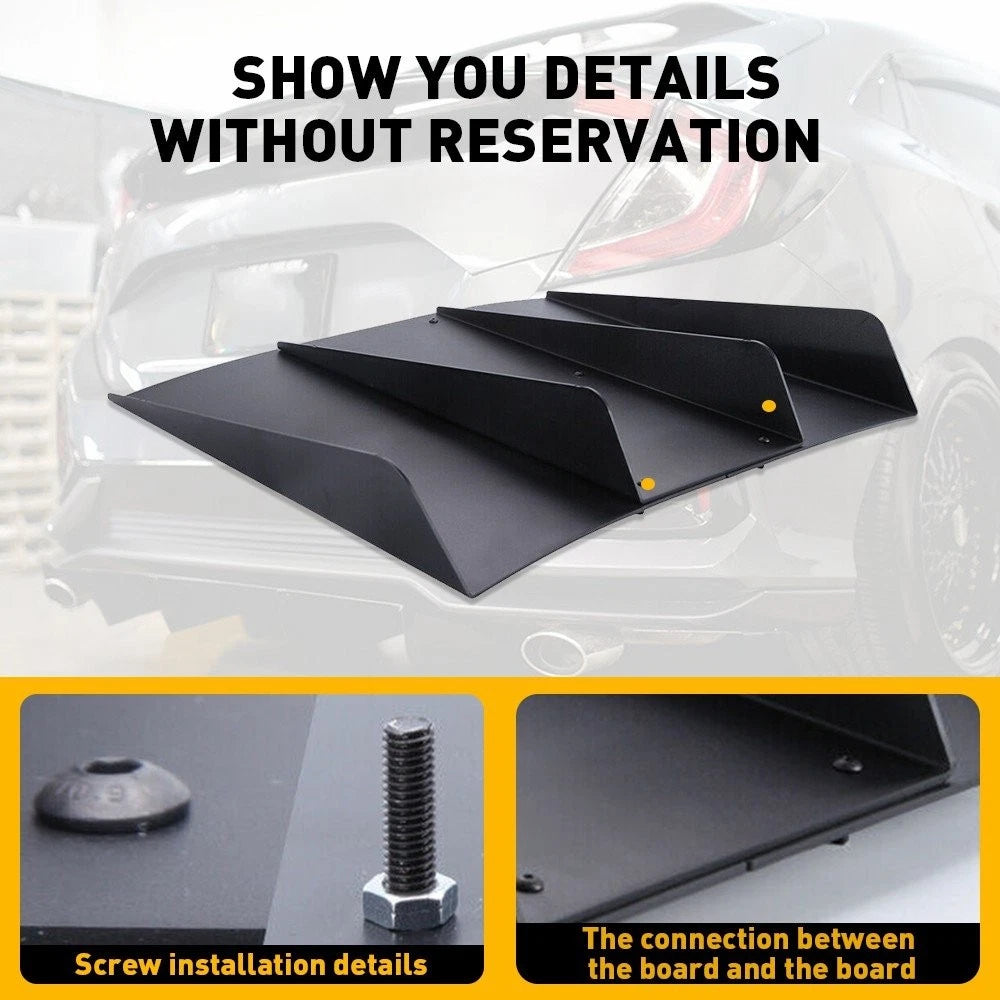 Rear Diffuser and Spats Splitter for Honda Accord