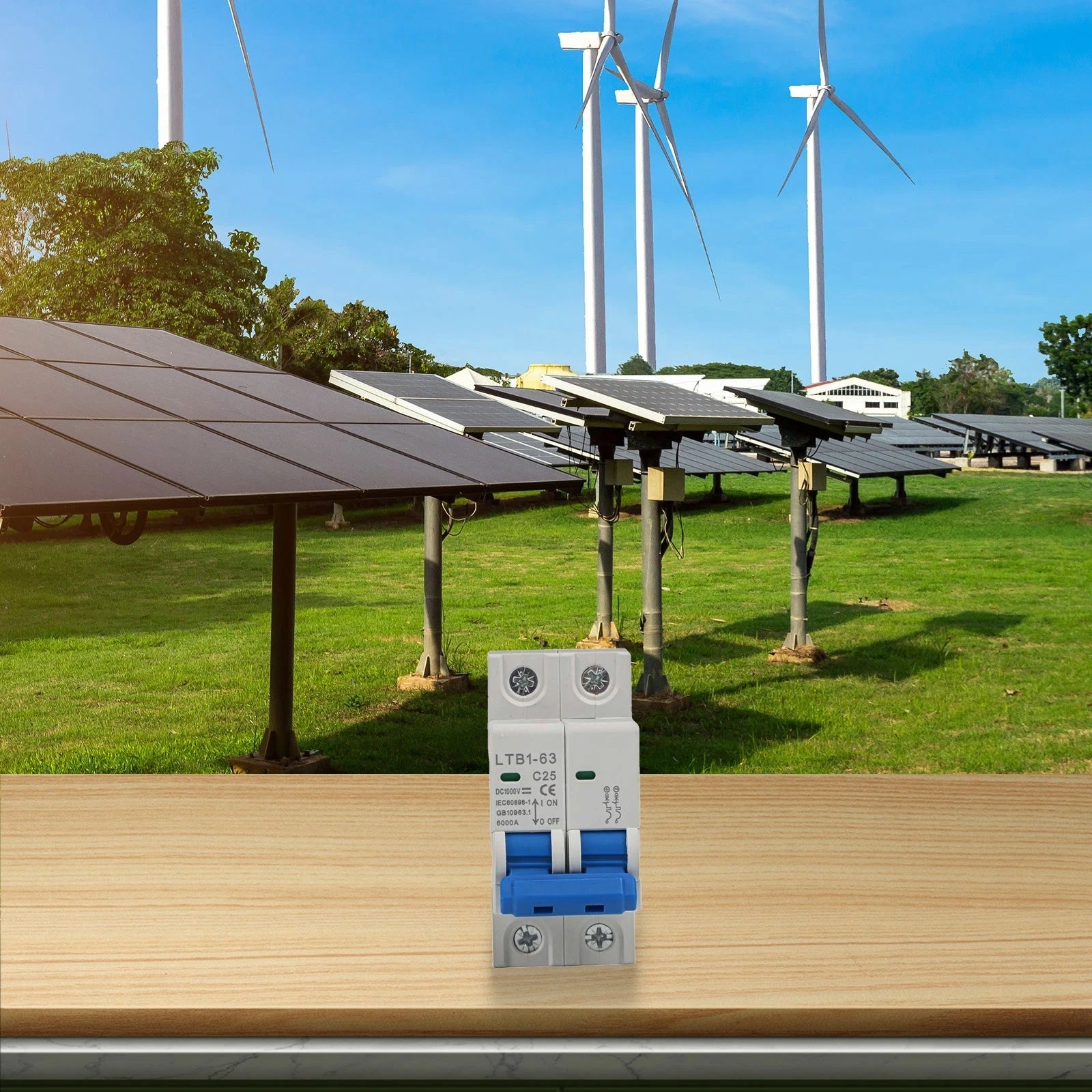 Circuit Breaker for Solar Photovoltaic Machine (1000V)