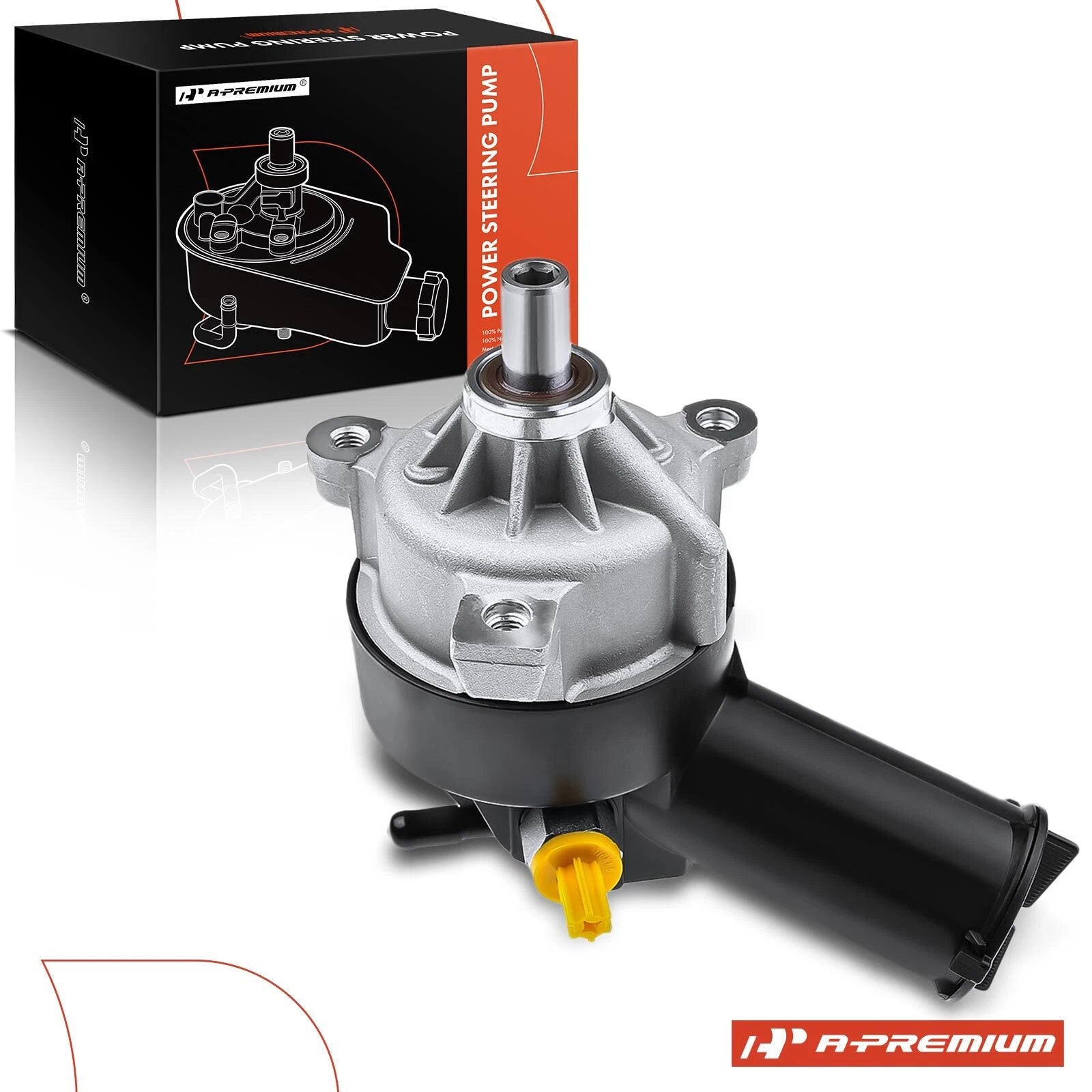 Power Steering Pump with Reservoir for Ford Bronco F-150 F-250 F-350 (1980–1996)