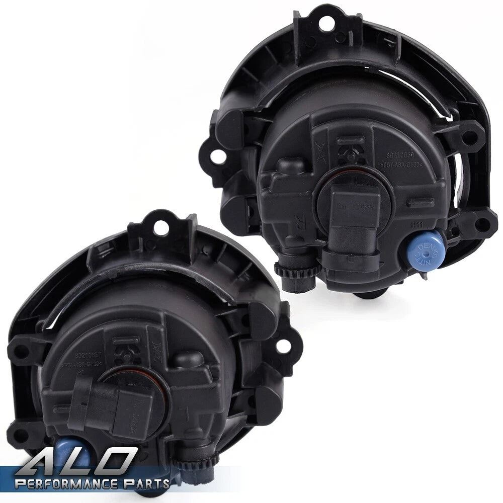 Pair Clear Front Bumper Fog Lights for Toyota RAV4 (2006–2008)