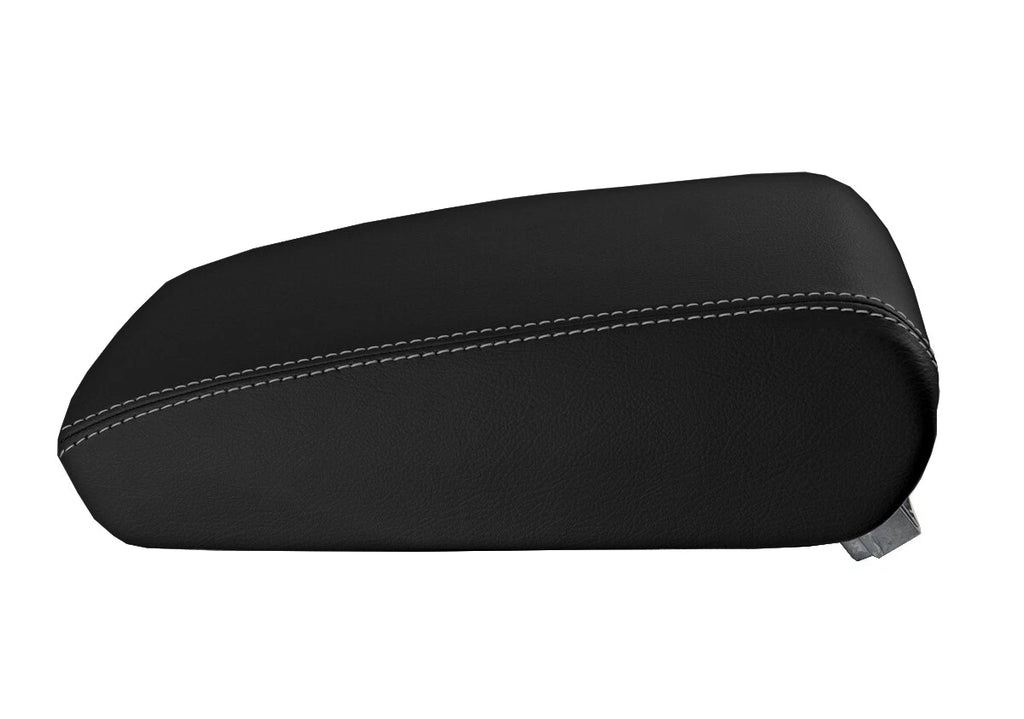 Armrest Cover for Audi A6 (2012–2018) Leather Gray Stitch