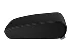 Armrest Cover for Audi A6 (2012–2018) Leather Gray Stitch
