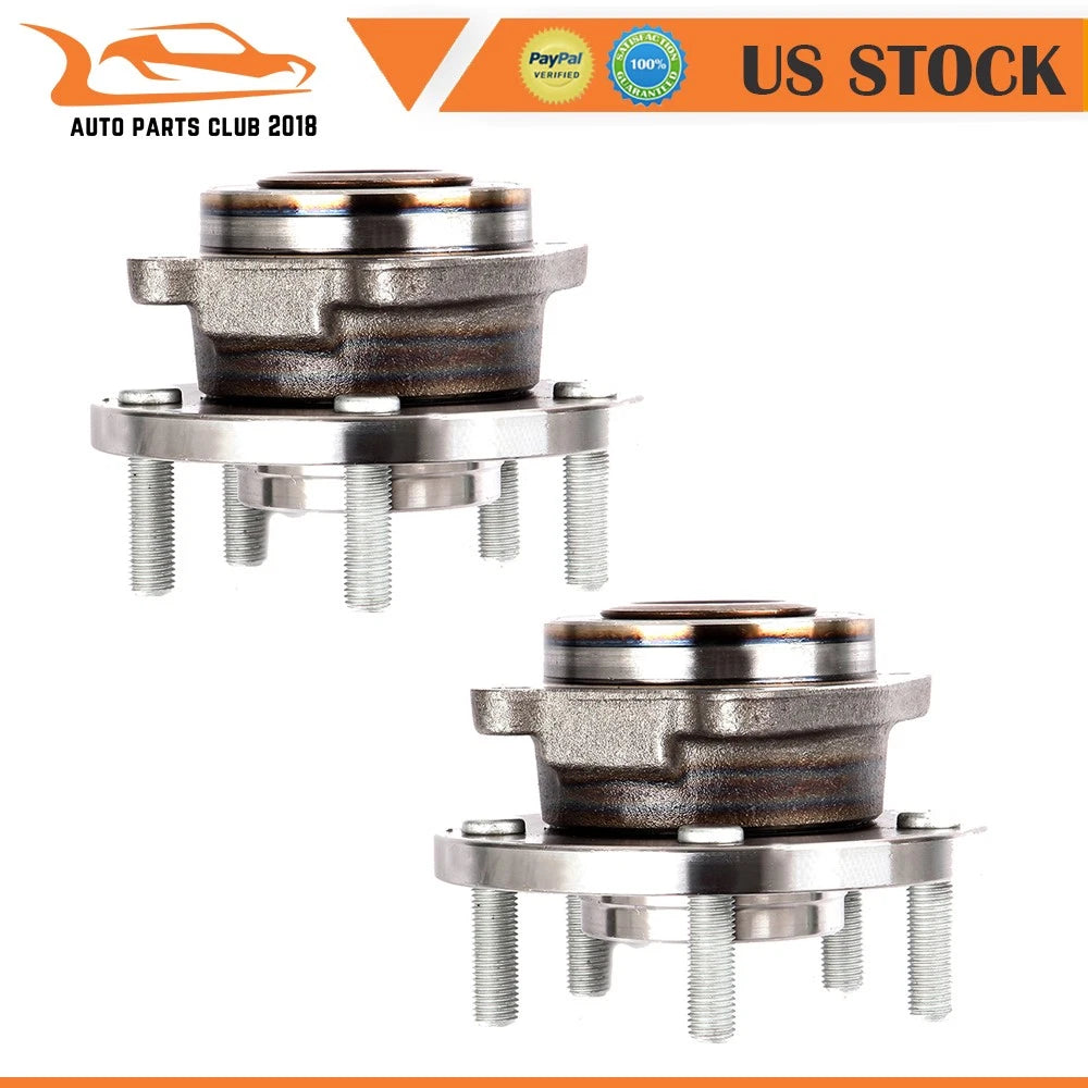2 Front Wheel Hub Bearings for Chrysler Sebring, Dodge Avenger, Caliber (200–2010)