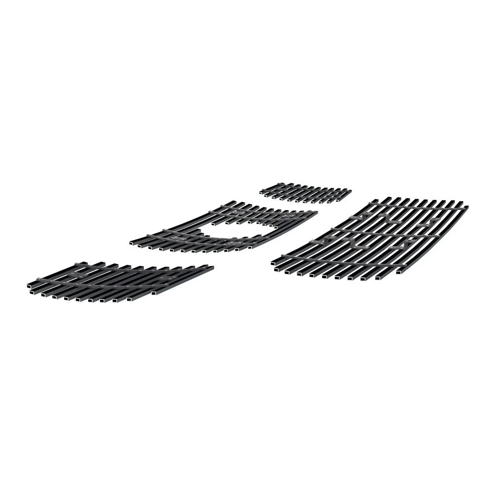 Stainless Black Billet Grille Insert Combo for Nissan Armada/Titan (2004-2007)