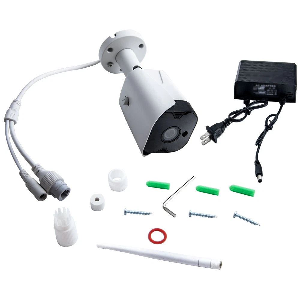 Wireless IP Camera with IR Night Vision for Outdoor/Indoor Use