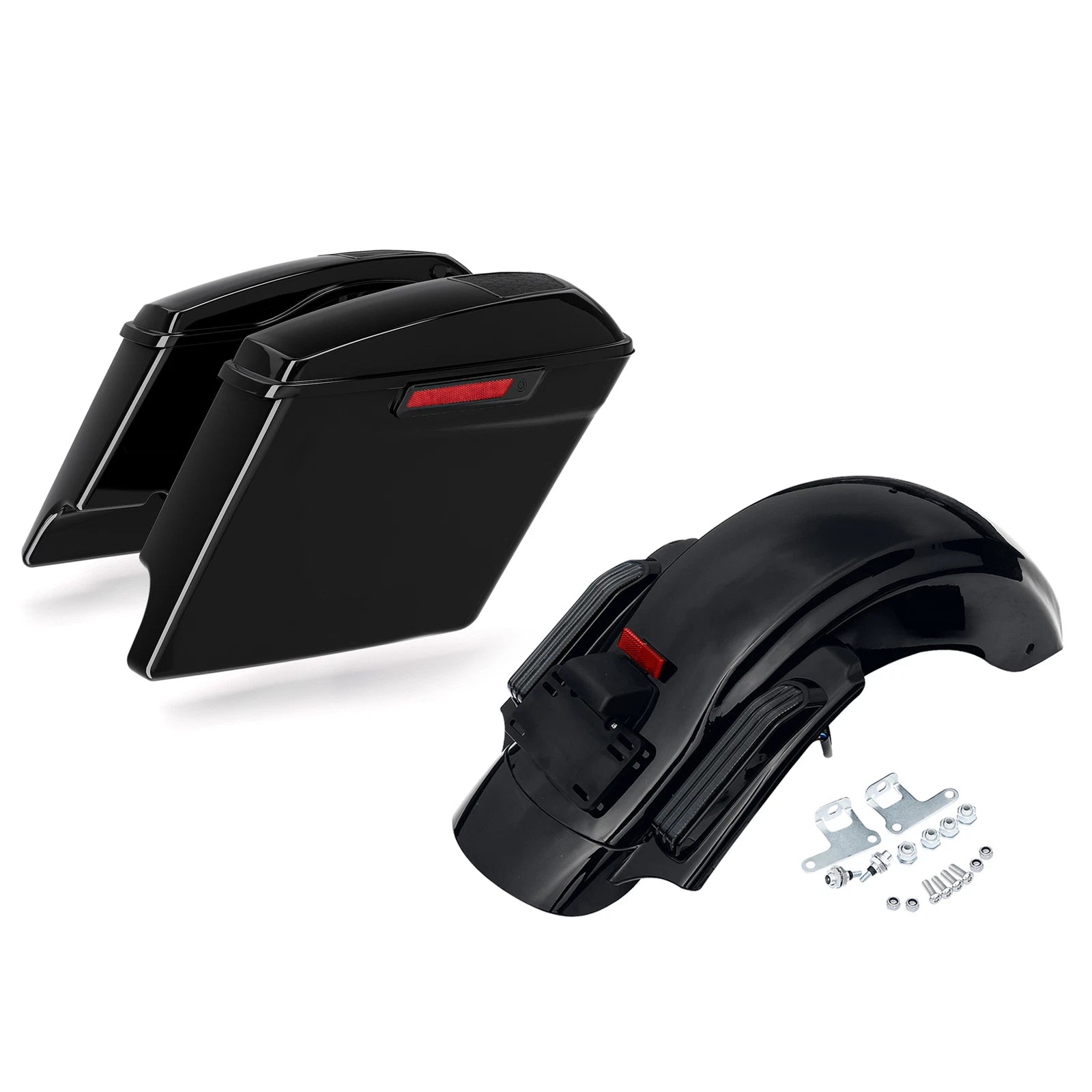 Hard Saddlebag Speaker Lid & Rear Fender for Harley Street Glide (2014–2023)