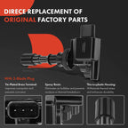 3x Ignition Coils & 6x Iridium Spark Plugs for Kia Sedona (2006–2014)