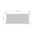 Replacement Condenser w/Built-in Receiver Drier For 2012-2017 Toyota Prius V