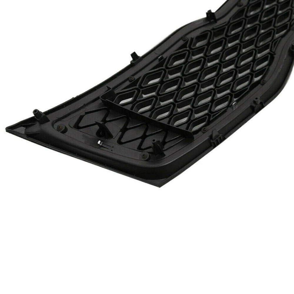 Front Upper Grille Replacement Set for Kia Optima SX (2011-2013) Black Chrome