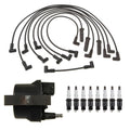 Ignition Wires Coil & 8 Spark Plugs Kit for Buick Chevrolet Oldsmobile (V8)