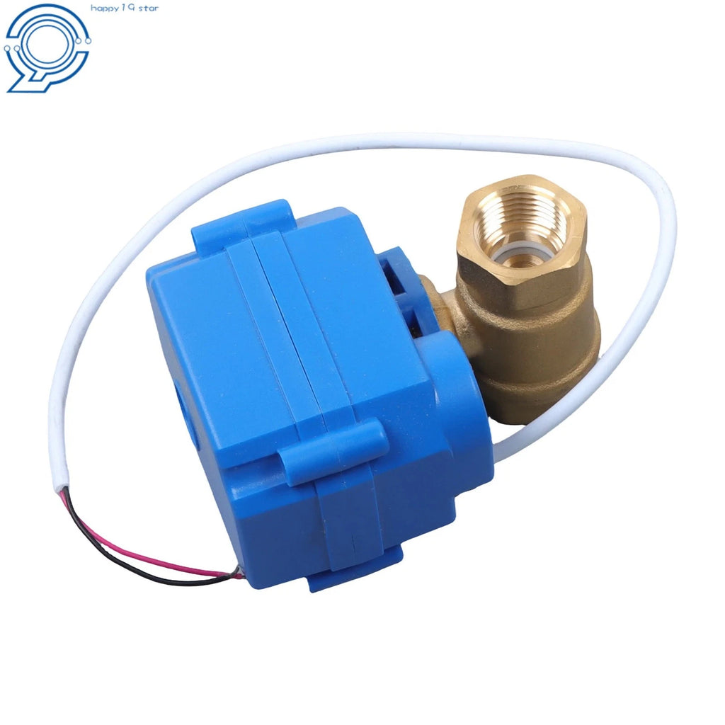 Electric Ball Valve for 9-24V AC/DC Systems (1/2" Full Port)