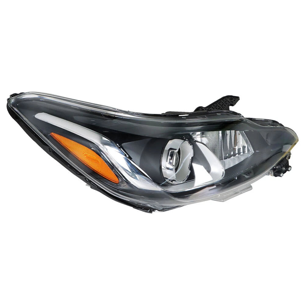 Headlight Assembly for Chevrolet Spark (2019–2021) Halogen Chrome Right Side
