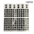 Decal Sticker Labels for Boat (132 pcs)