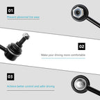 Front Stabilizer Sway Bar End Links for Chevy Cobalt Malibu G5 G6 Aura (2005-2012)