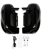 Vented Leg Fairing Speakers for Harley Electra Glide Road King (1983 - 2013)