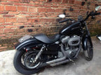 Seat for Harley Davidson Sportster XL883 (2004–2015) Chrome Luggage