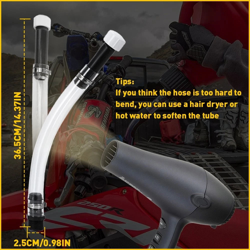 Fuel Jug Gas Can with Deluxe Cap & Filler Hose Kit for VP Racing (14 Gallon)