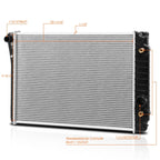 Aluminum Core Radiator for Chevy Corvette 1989–1996 DPI-1052