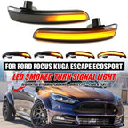 Dynamic Turn Signal Side Mirror Blinker Lamp for Ford Focus (2012–2018)