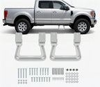 2Pcs Side Steps Nerf Bars for Truck/SUV/Pickup (Aluminum)