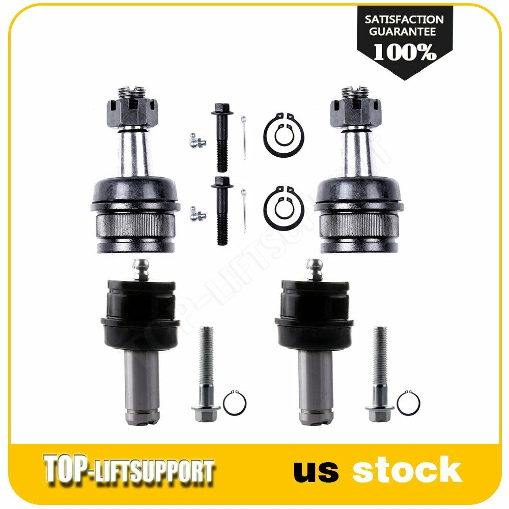 Set of 4 Front Suspension Upper and Lower Ball Joints for Ford Ranger (93–97)