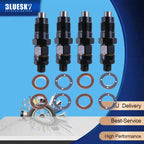 Set of 4 Diesel Injectors for Toyota Hilux LN167R 3.0 5LE (2005-2015)