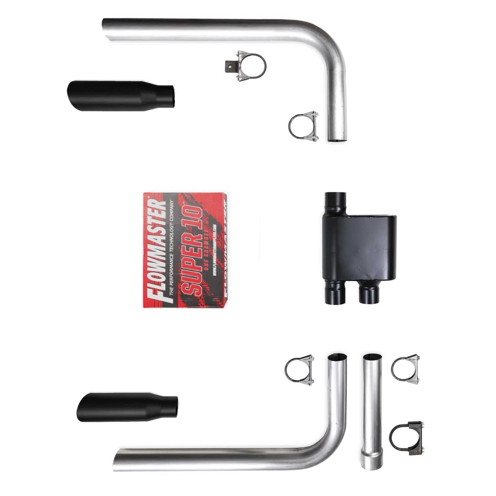 Exhaust System for Camaro Firebird (1982–1992) with Flowmaster Super 10 Tips