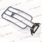 Chrome Solo Seat Luggage Rear Fender Rack & Bolt for Harley Touring (1998–2006)