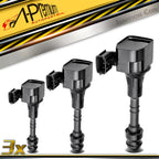 3x Ignition Coil for Nissan Altima (2002–2006), Frontier (2005–2019), Murano