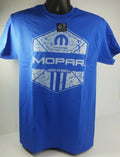Licensed Mopar T Shirt Blue American Muscle for Dodge Challenger (2008–2019)